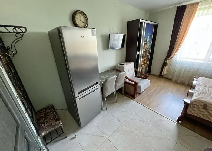 1-комнатная квартира-студия люкс элитный дом-2016 центр Apartman *