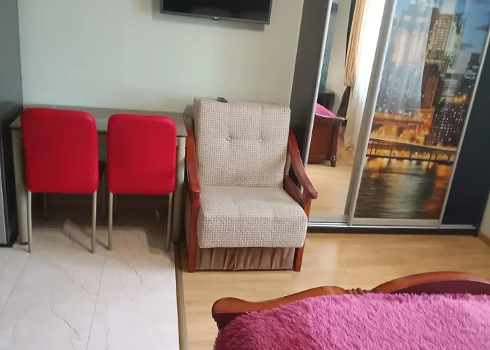 1-комнатная квартира-студия люкс элитный дом-2016 центр Apartman