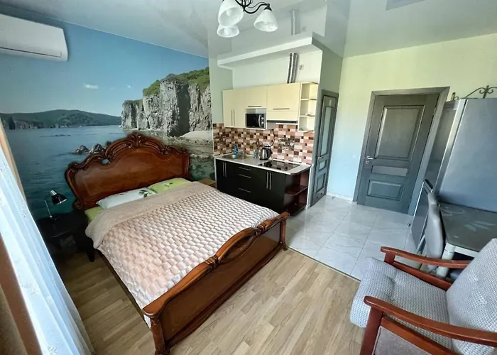 1-комнатная квартира-студия люкс элитный дом-2016 центр *